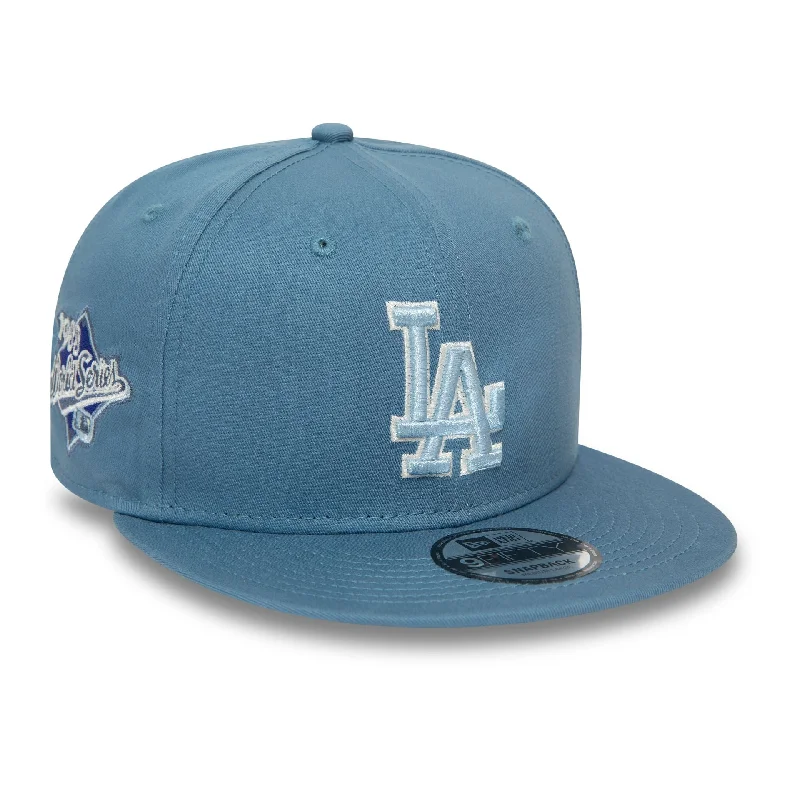 LA Dodgers MLB Patch Blue 9FIFTY Snapback Cap