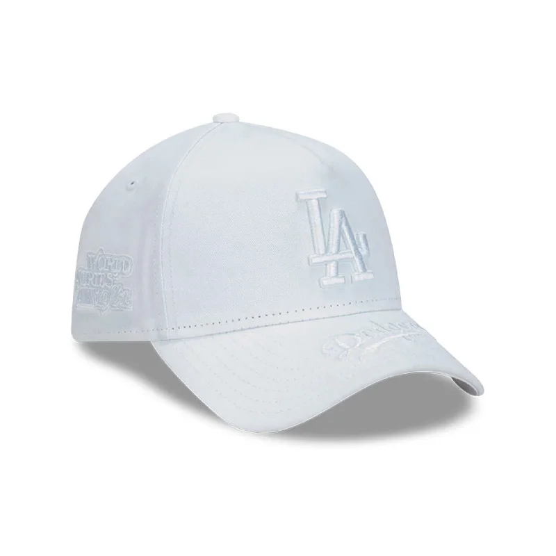 LA Dodgers Tonal White 9FORTY A-Frame Adjustable Cap