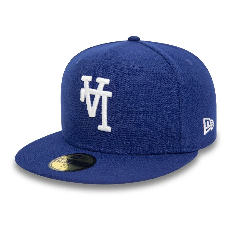 LA Dodgers Upside Down Dark Blue 59FIFTY Fitted Cap