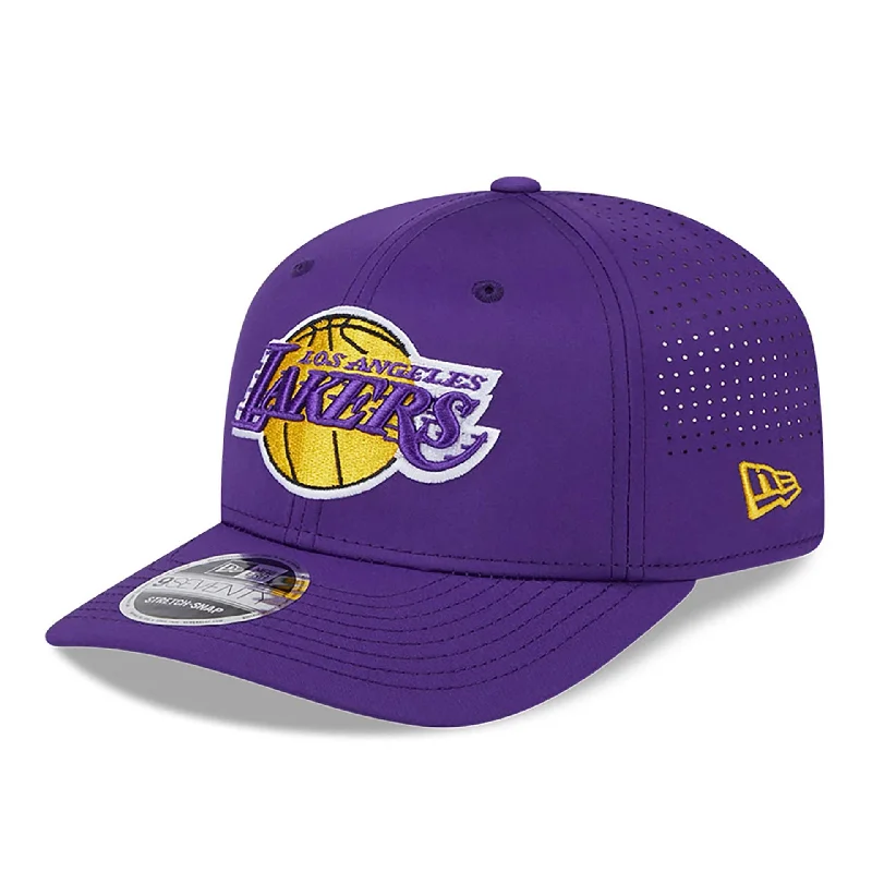 LA Lakers AC Performance Purple 9SEVENTY Stretch Snap Adjustable Cap