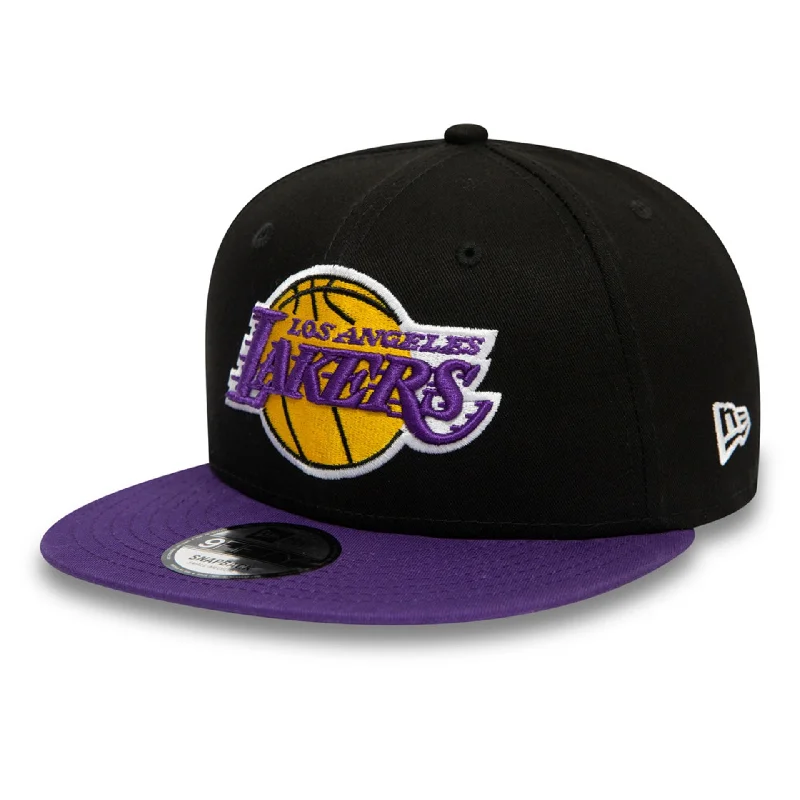 LA Lakers Logo Black 9FIFTY Cap