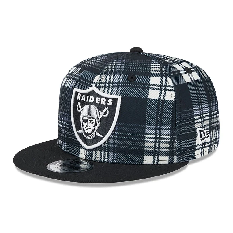 Las Vegas Raiders NFL Sideline 2024 Black 9FIFTY Snapback Cap