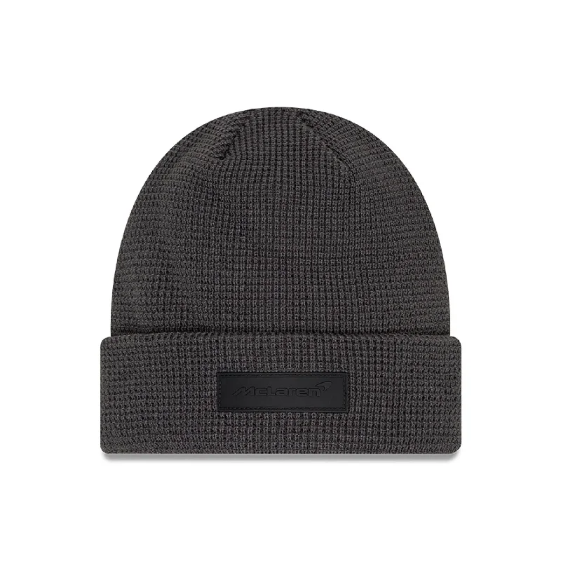 McLaren Automotive Motorsports Dark Grey Cuff Knit Beanie Cap