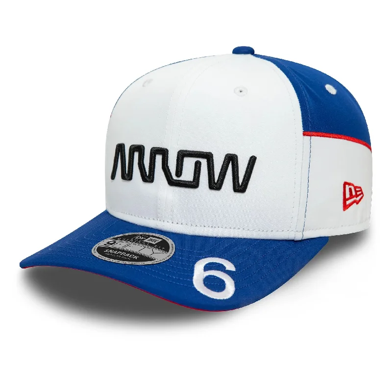 McLaren Racing Arrow Indycar David Malukas White 9FIFTY Original Fit Snapback Cap