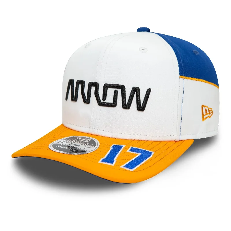 McLaren Racing Arrow Indycar Kyle Larson White 9FIFTY Original Fit Snapback Cap