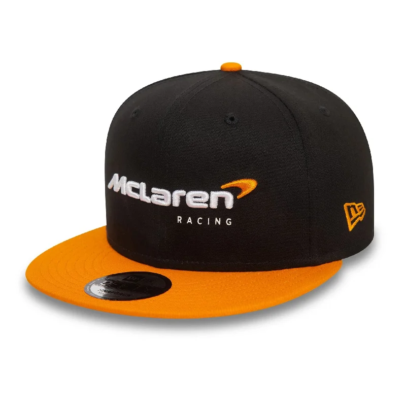 McLaren Racing Essentials Black 9FIFTY Snapback Cap