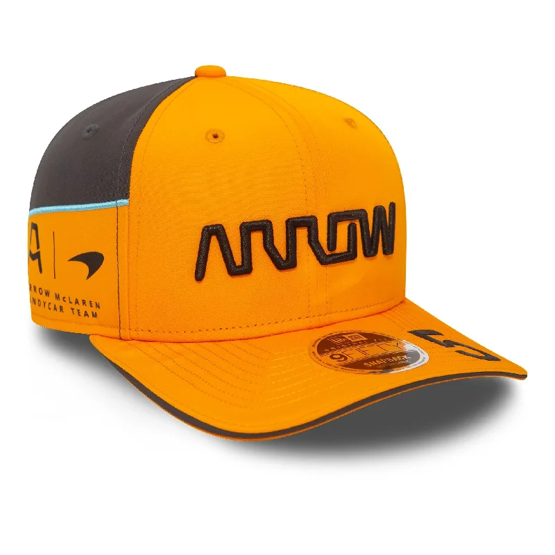 McLaren Racing Indy Pato O'Ward Arrow Orange 9FIFTY Snapback Original Fit Cap