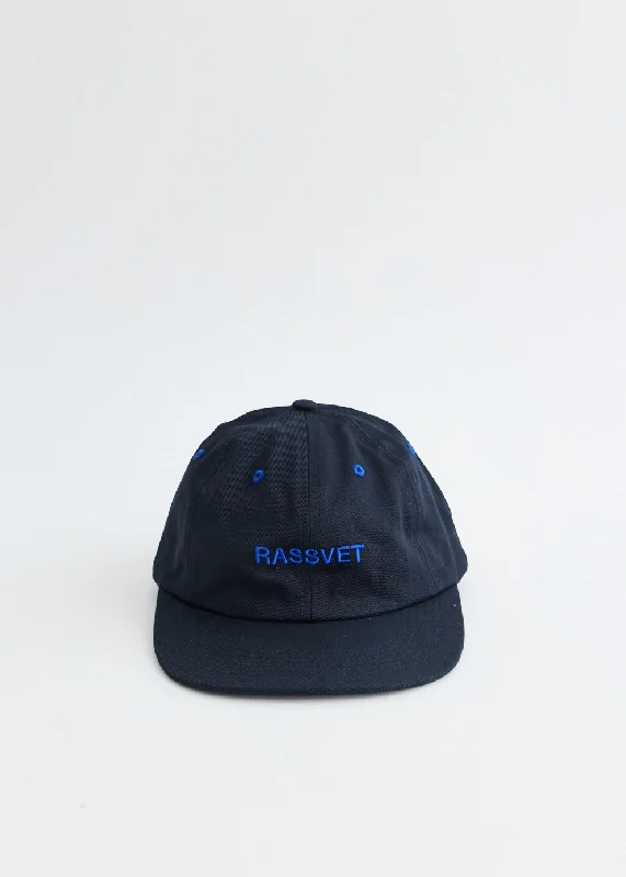 6-Panel Woven Cap