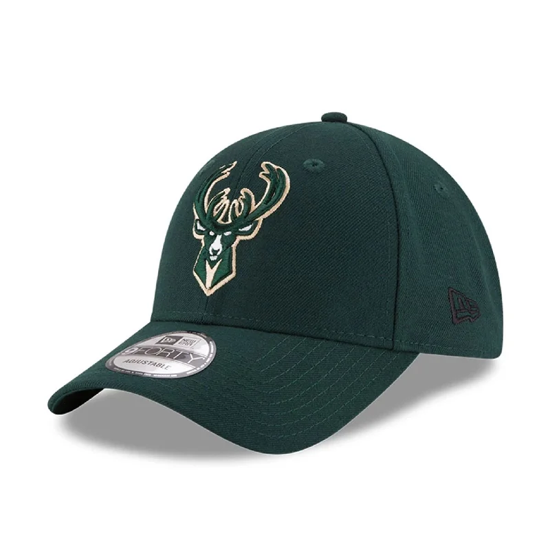 Milwaukee Bucks The League Dark Green Youth 9FORTY Adjustable Cap