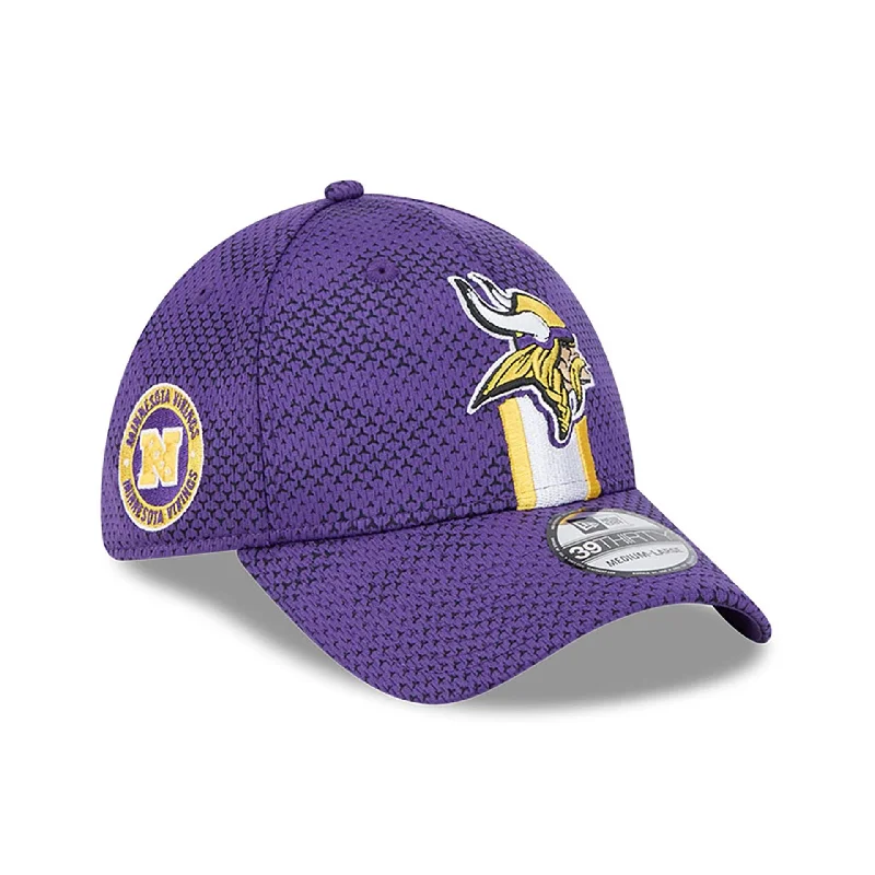 Minnesota Vikings NFL Sideline 2024 Purple 39THIRTY Stretch Fit Cap