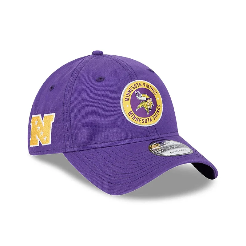 Minnesota Vikings NFL Sideline 2024 Purple 9TWENTY Adjustable Cap