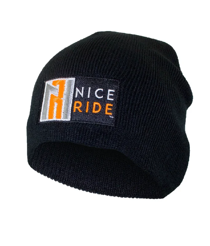 "N-R Neon Orange" Beanie