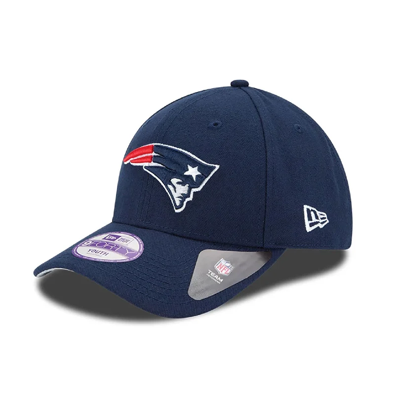 New England Patriots Youth The League Dark Blue 9FORTY Adjustable Cap