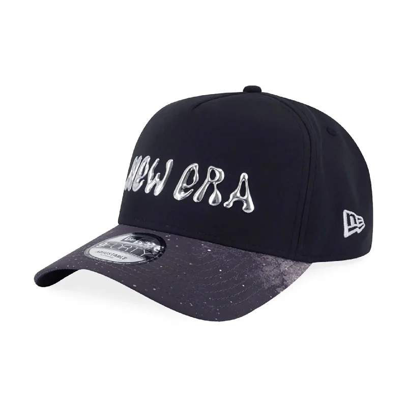 New Era Cosmic Space Black 9FORTY A-Frame Adjustable Cap