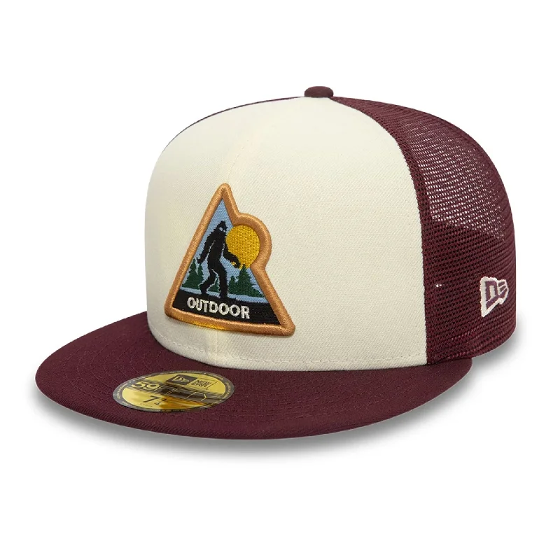 New Era Cryptid Dark Purple 59FIFTY Fitted Cap