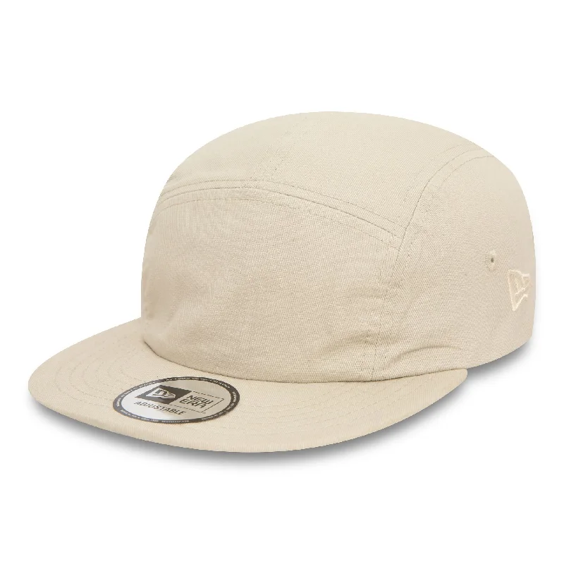 New Era Essential Light Beige Camper Adjustable Cap