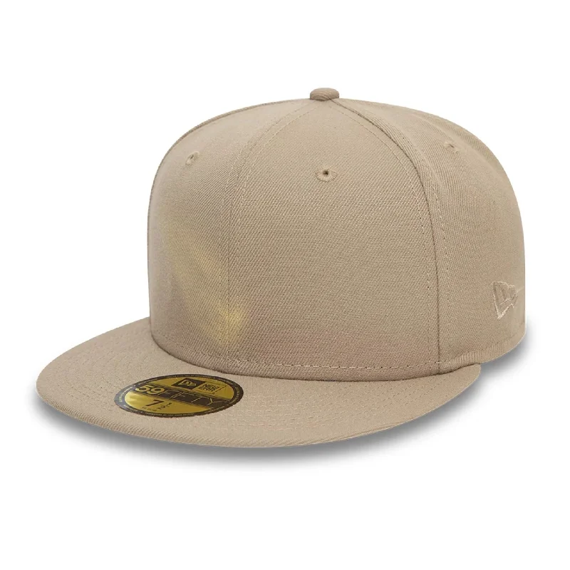 New Era Essential Light Brown 59FIFTY Fitted Cap