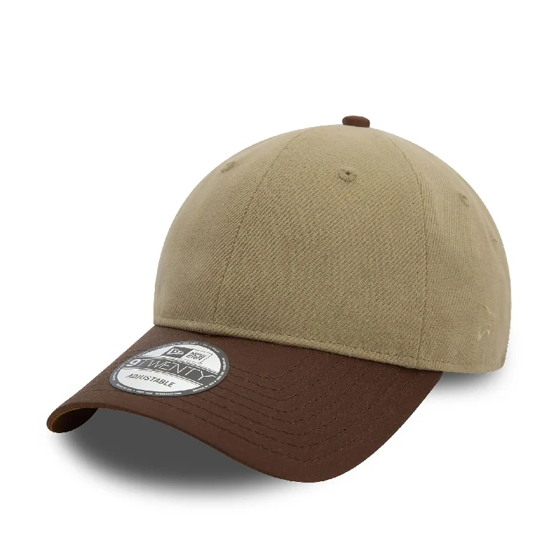 New Era Image Heavy Twill Beige 9TWENTY Adjustable Cap