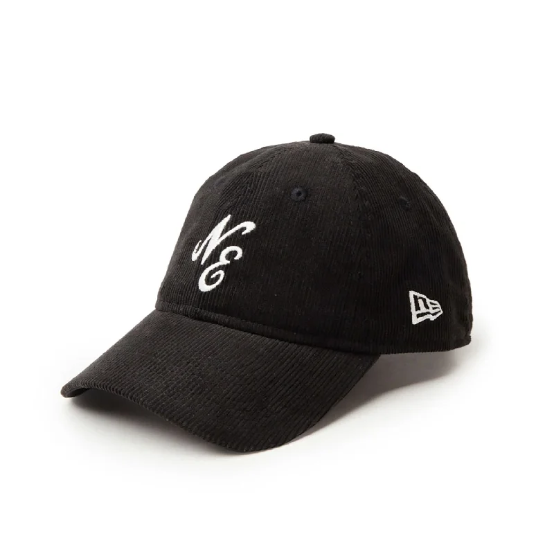 New Era Japan Micro Corduroy Classic Black 9TWENTY Adjustable Cap