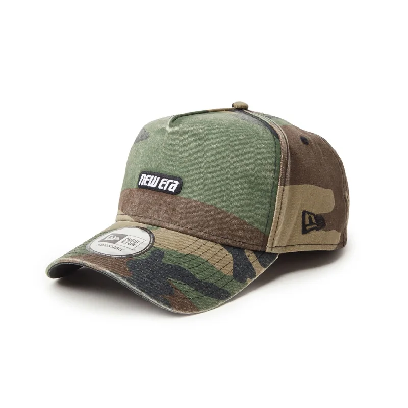 New Era Japan Racer Logo Camo 9FORTY A-Frame Adjustable Cap