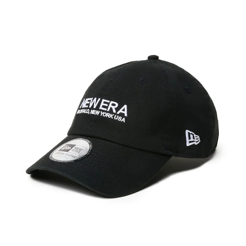 New Era Japan The Origin Strap Logo Black Casual Classic Adjustable Cap