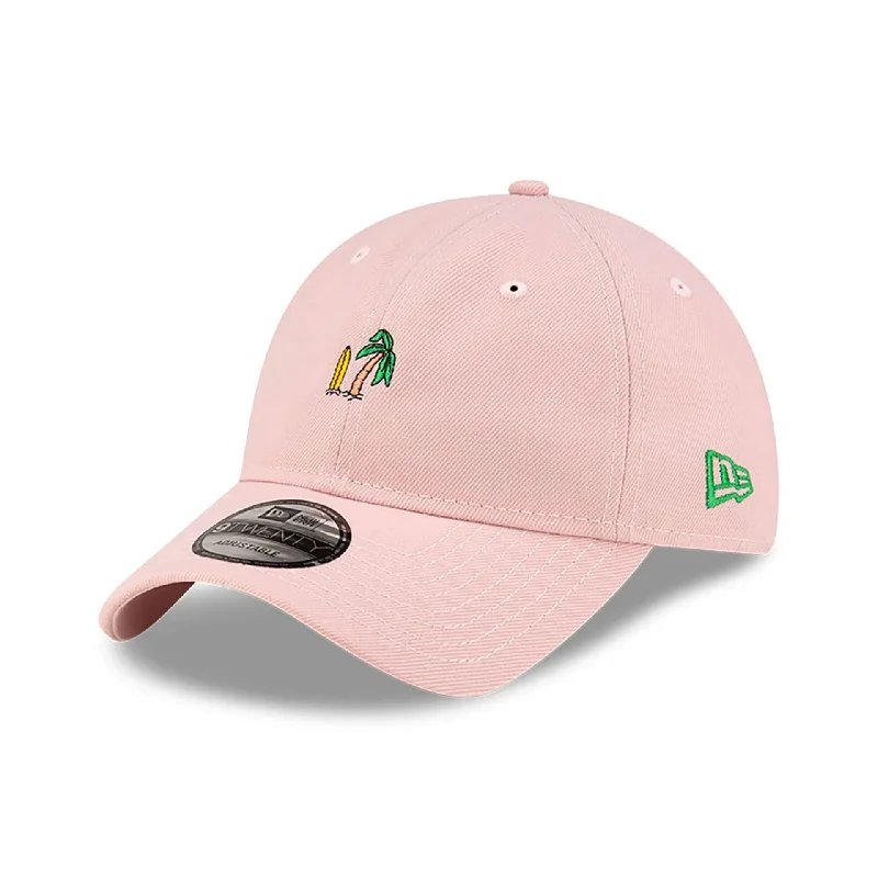 New Era Micro Palm Tree Pink 9TWENTY Adjustable Cap