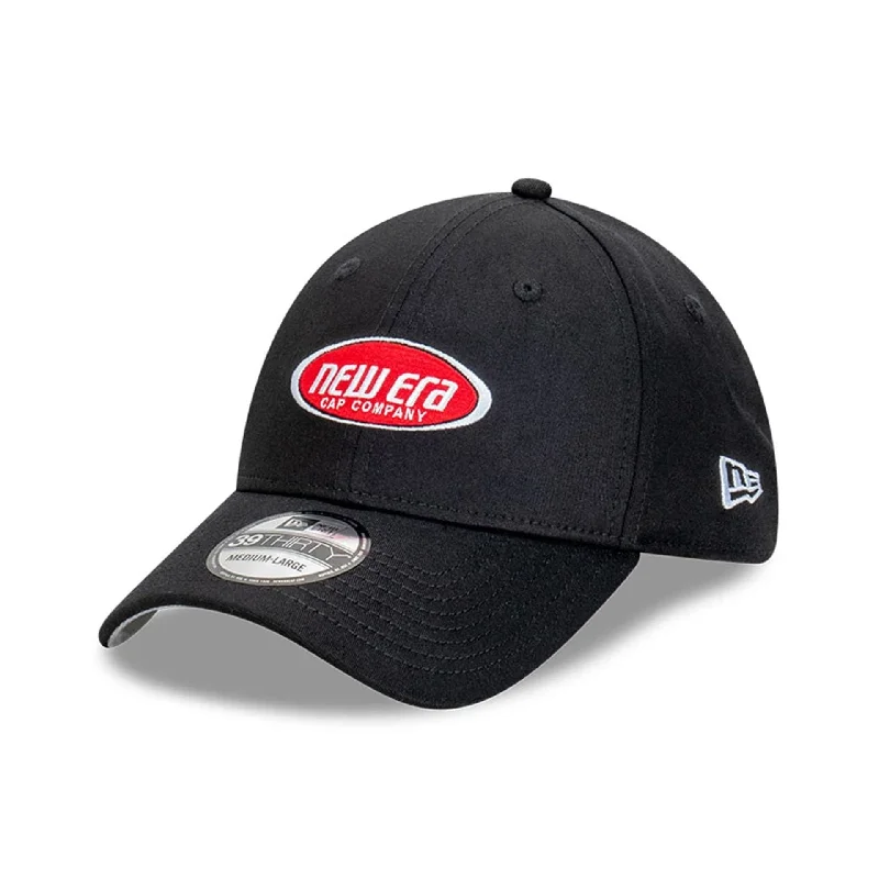 New Era Pill Black 39THIRTY Stretch Fit Cap