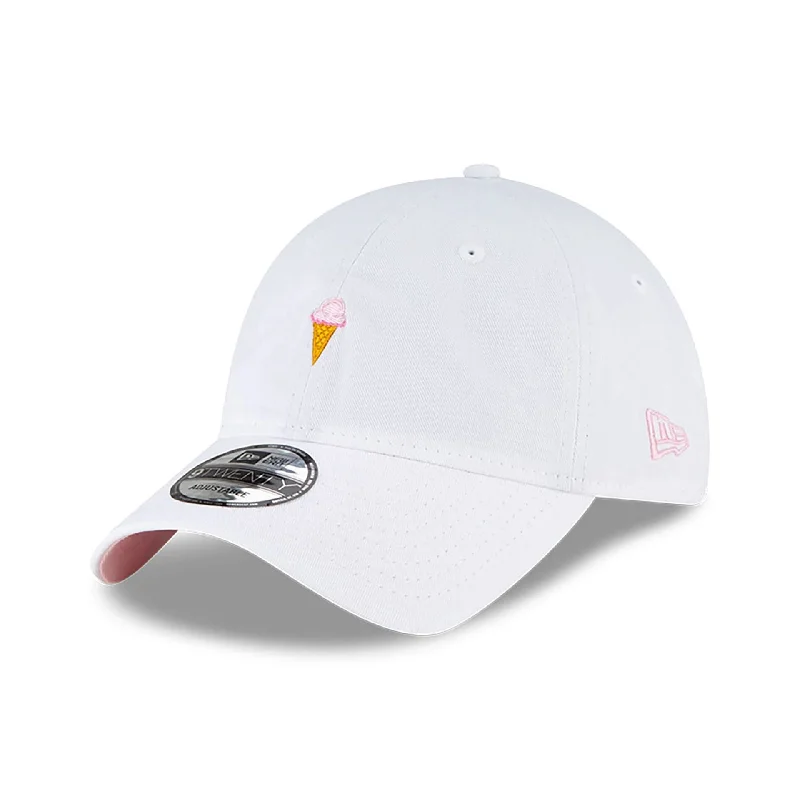 New Era Summer Icon Ice Cream White 9TWENTY Adjustable Cap