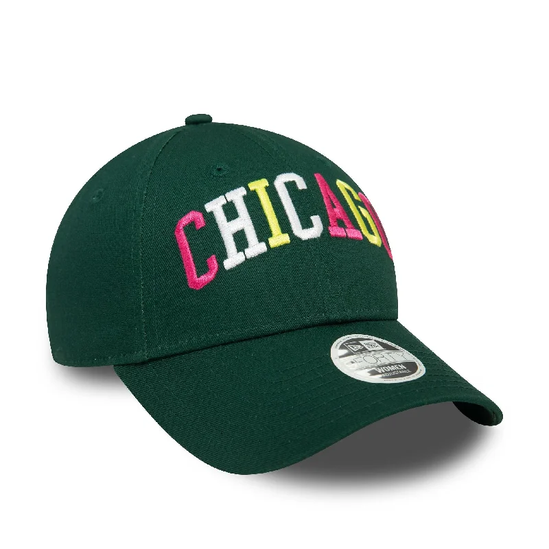 New Era Womens Dark Green 9FORTY Adjustable Cap