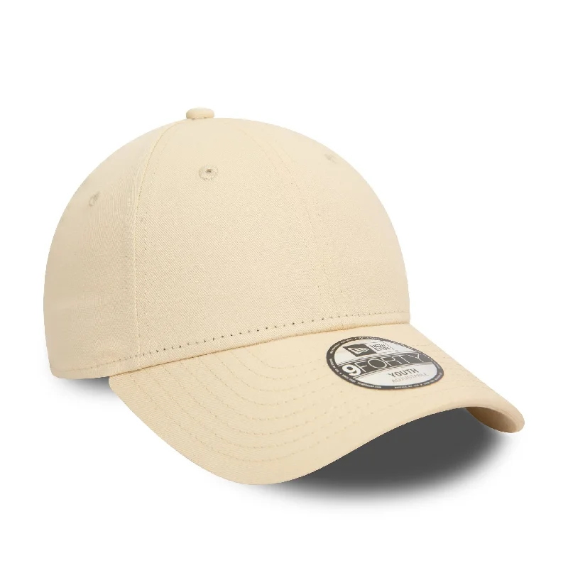 New Era Youth Essential Light Beige 9FORTY Adjustable Cap