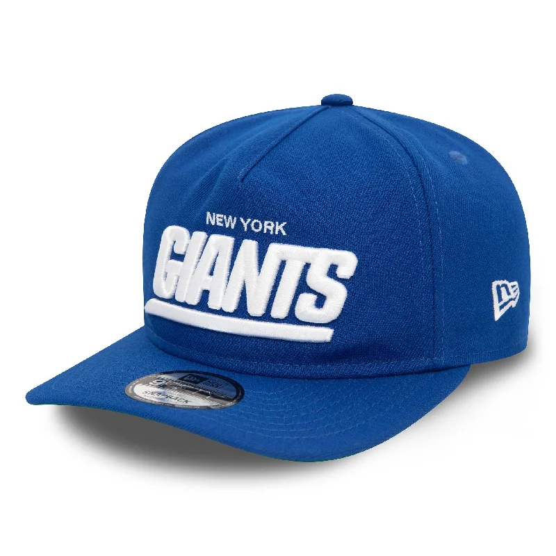 New York Giants NFL Coaches Dark Blue 9FIFTY A-Frame Snapback Cap