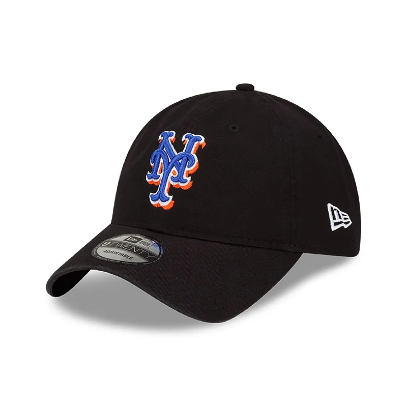 New York Mets MLB Core Classic Black 9TWENTY Adjustable Cap