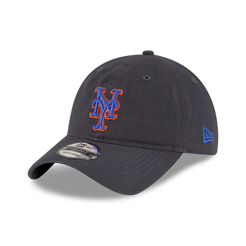 New York Mets MLB Core Classic Dark Grey 9TWENTY Adjustable Cap