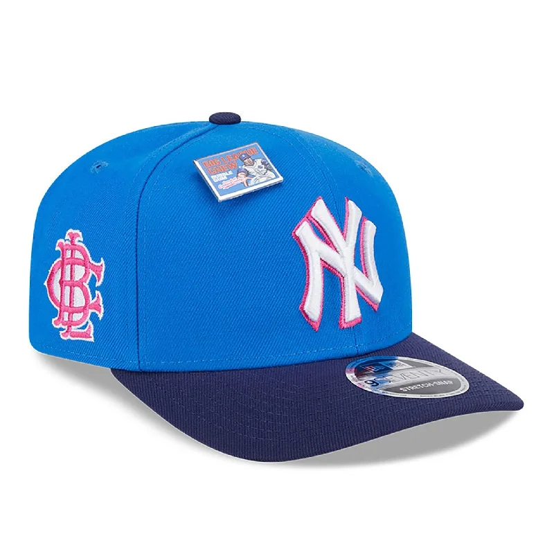 New York Yankees Big League Chew Blue 9SEVENTY Stretch Snap Cap