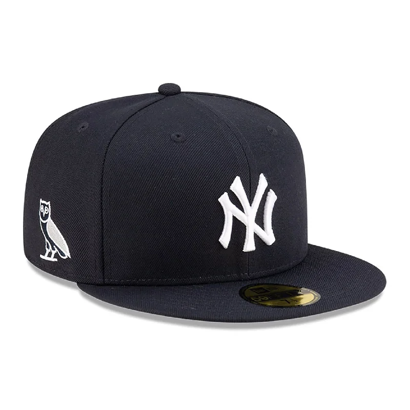 New York Yankees OVO x MLB 2024 Navy 59FIFTY Fitted Cap