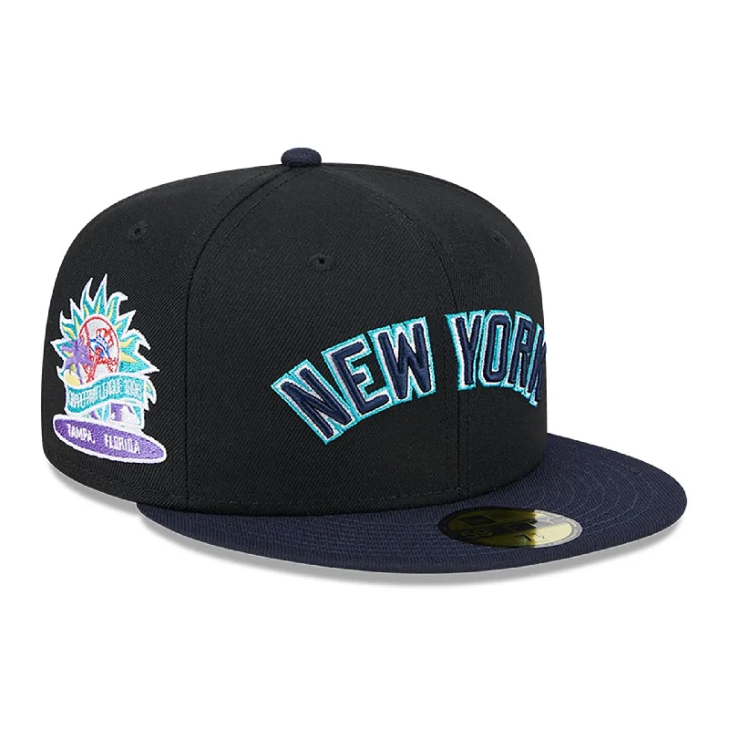 New York Yankees Retro Spring Training Black 59FIFTY Fitted Cap