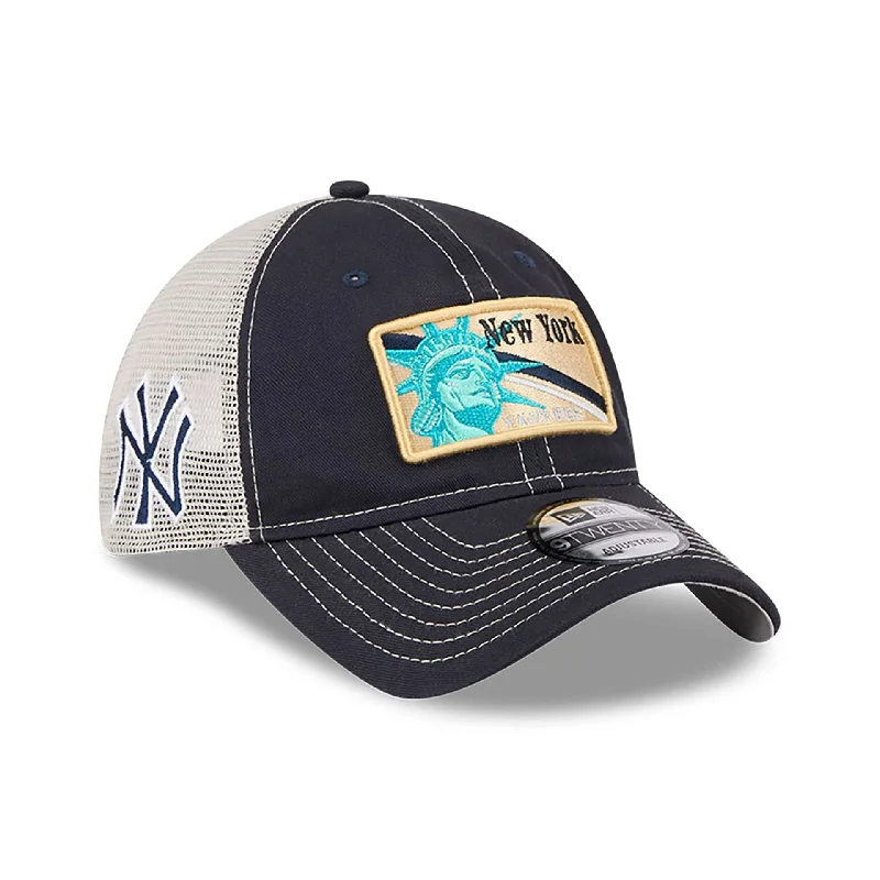 New York Yankees State Souvenir White 9TWENTY Adjustable Cap