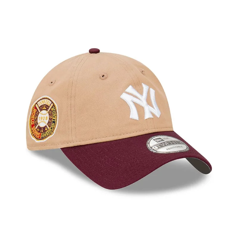 New York Yankees World Series Light Beige 9TWENTY Adjustable Cap