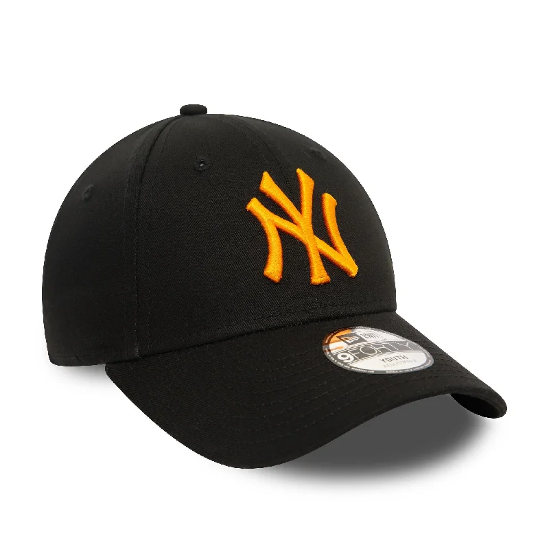 New York Yankees Youth League Essential Black 9FORTY Adjustable Cap