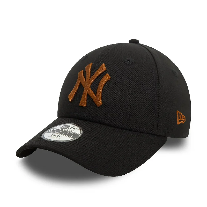 New York Yankees Youth League Essential Black 9FORTY Adjustable Cap