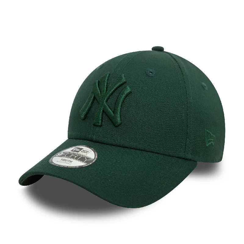 New York Yankees Youth League Essential Dark Green 9FORTY Adjustable Cap