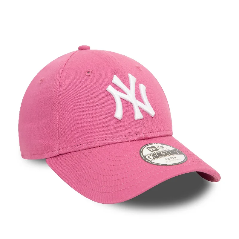 New York Yankees Youth League Essential Pink 9FORTY Adjustable Cap