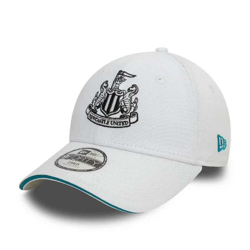 Newcastle United FC Youth Third White 9FORTY Adjustable Cap