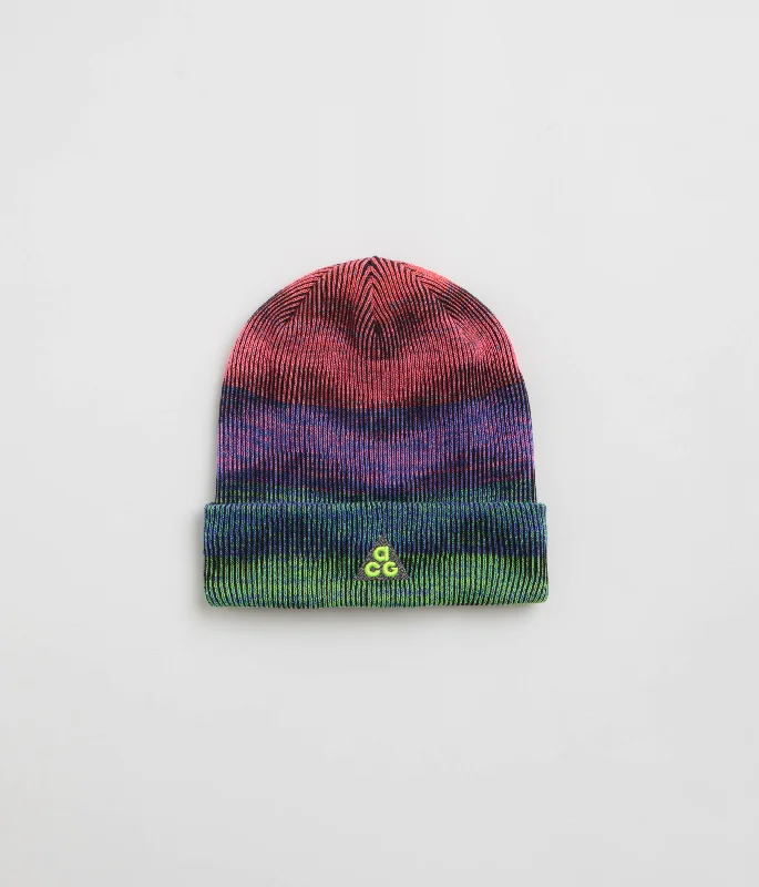 Nike ACG Peak Beanie - Light Crimson / Hyper Pink / Hyper Royal / Volt