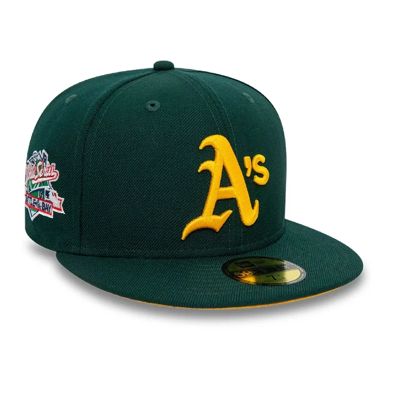 Oakland Athletics MLB All On Side Green 59FIFTY Fitted Cap