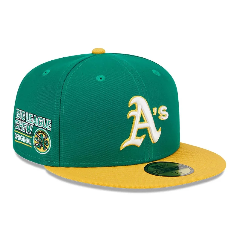 Oakland Athletics MLB Big League Chew Green 59FIFTY Fitted Cap