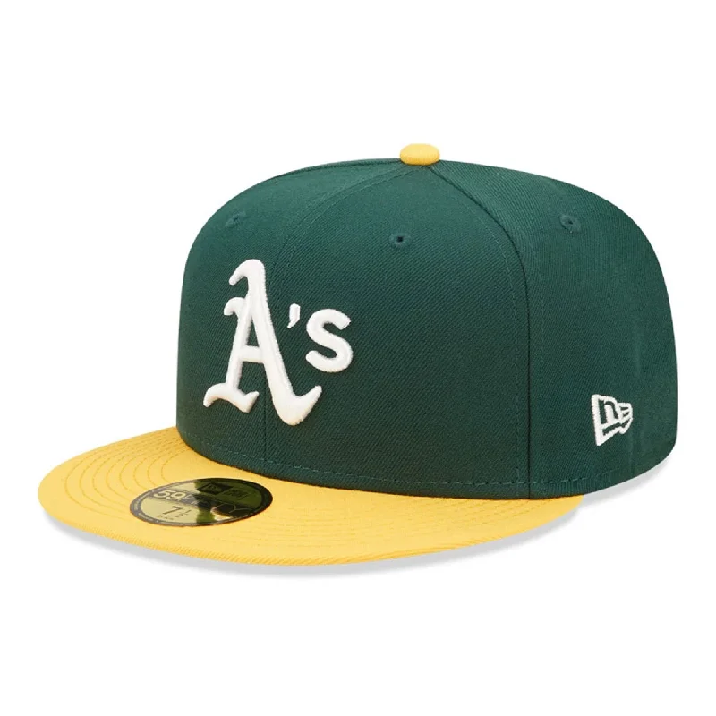 Oakland Athletics MLB Dark Green 59FIFTY Fitted Cap