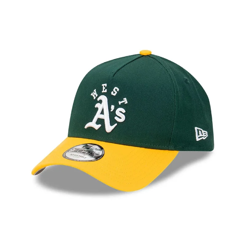 Oakland Athletics Team Division Dark Green 9FORTY A-Frame Adjustable Cap