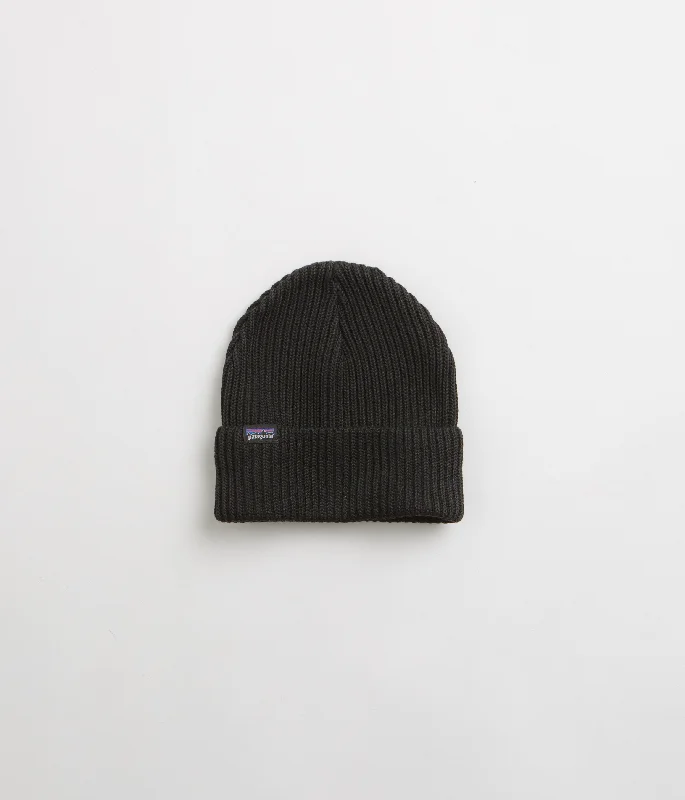 Patagonia Fisherman's Rolled Beanie - Black