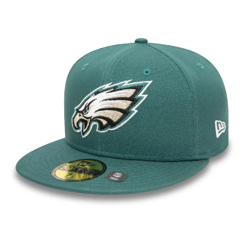 Philadelphia Eagles NFL Official Team Colours Dark Green 59FIFTY Fitted Cap